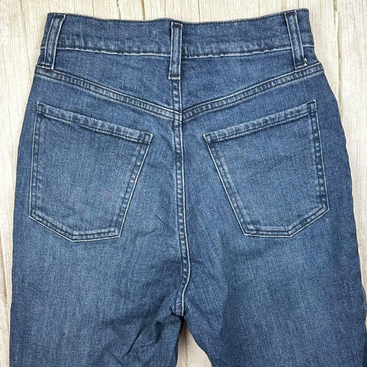 NOBODY 'Frankie Jean' High Rise Ankle Stretch Ink Jeans- Size 26