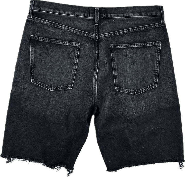 AGOLDE '90's Shorts' Boyfriend Denim Shorts- Size 32 or 14 - Jean Pool