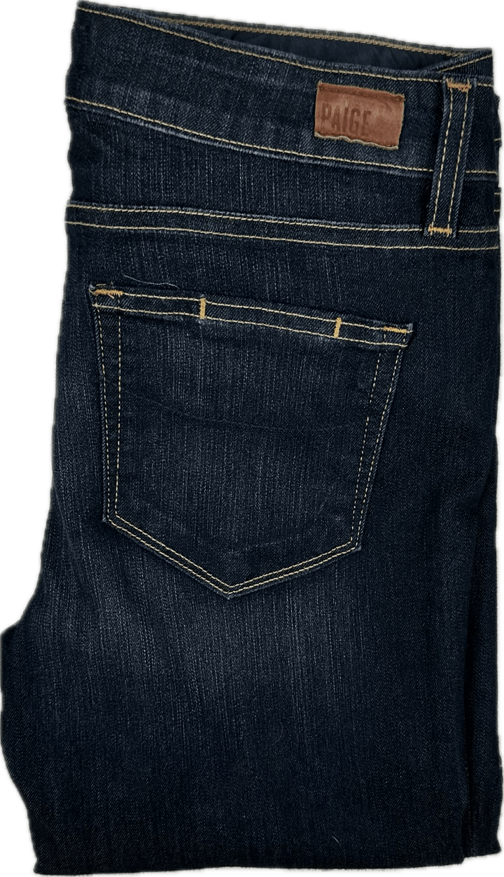 NEW- Paige Denim 'Skyline Straight' Slim Low Jeans- Size 28