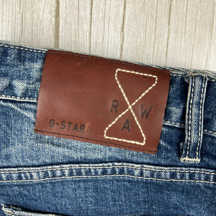 G Star Raw Mens Slim Straight Jeans -Size 31/32