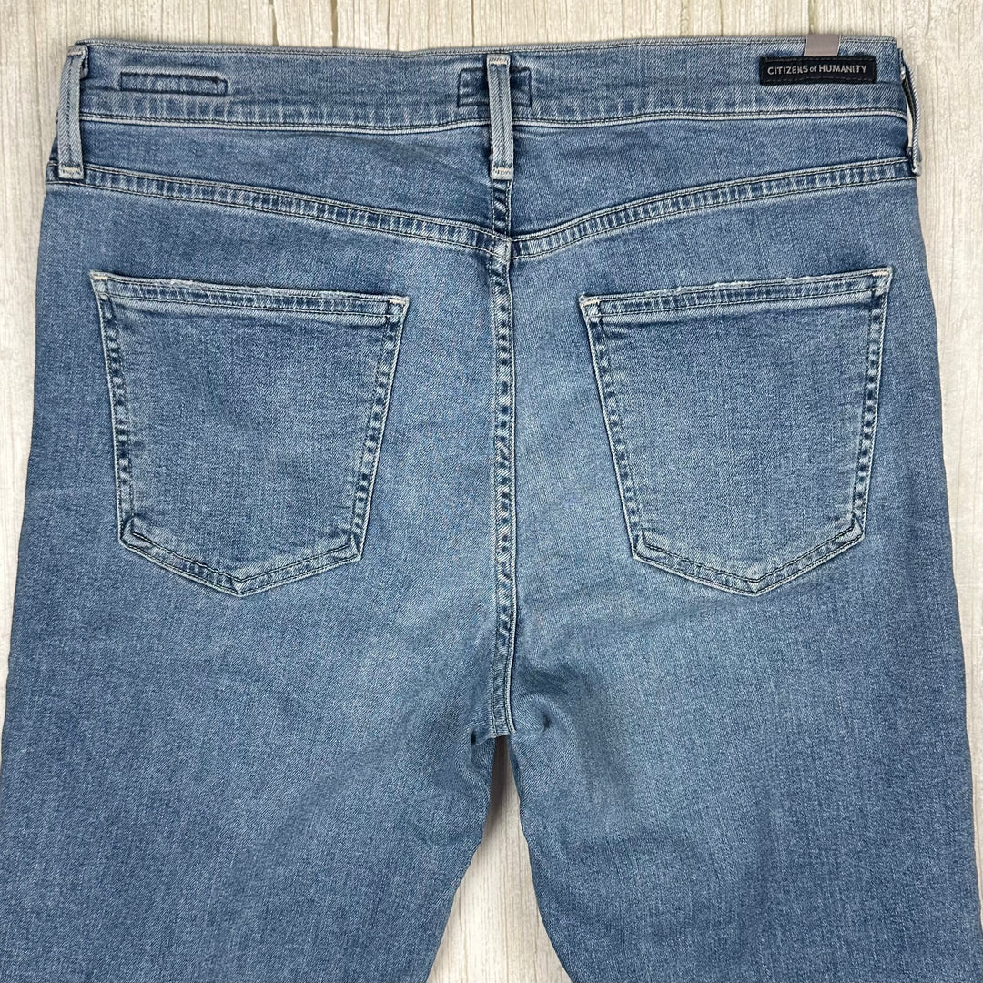 Citizens of Humanity 'Cara' Mid Rise Cigarette Ankle Jeans - Size 32