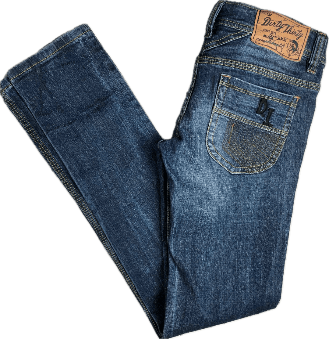 Diesel 'Liv' Slim Straight Distressed Denim Jeans Size - 28/32 - Jean Pool