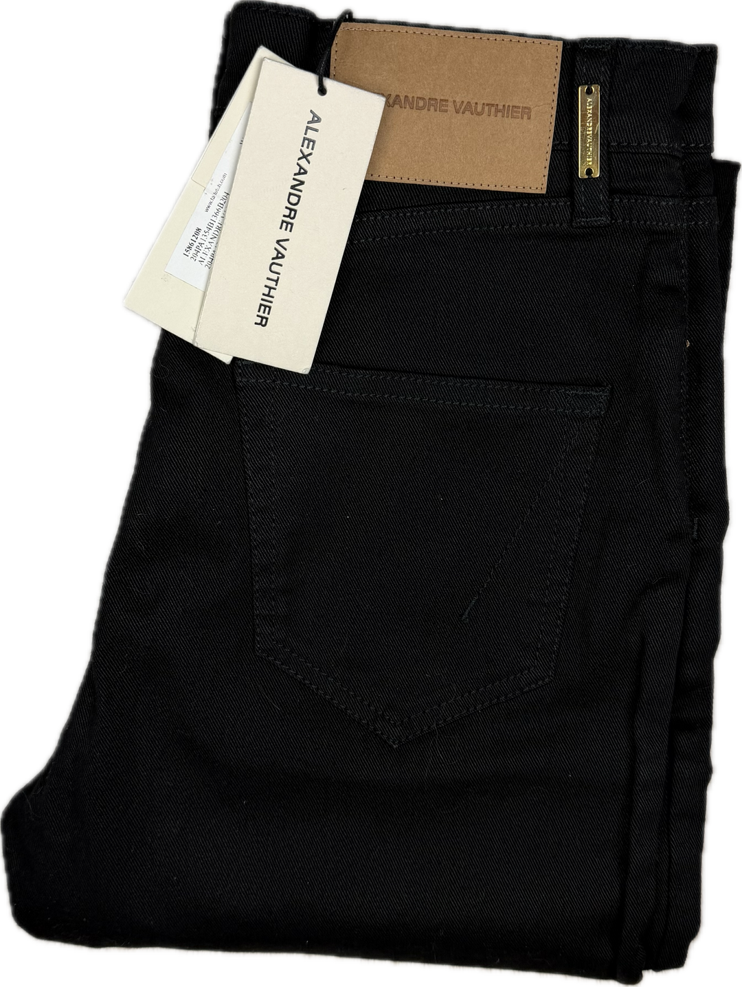 NWT - Alexandre Vauthier Paris Stunning Flame Jewelled Jeans - Size 26