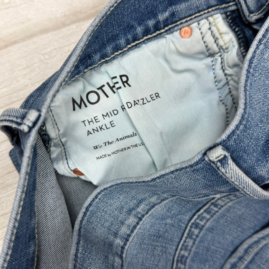 Mother 'The Mid Rise Dazzler Ankle' We the Animals Jeans - Size 27