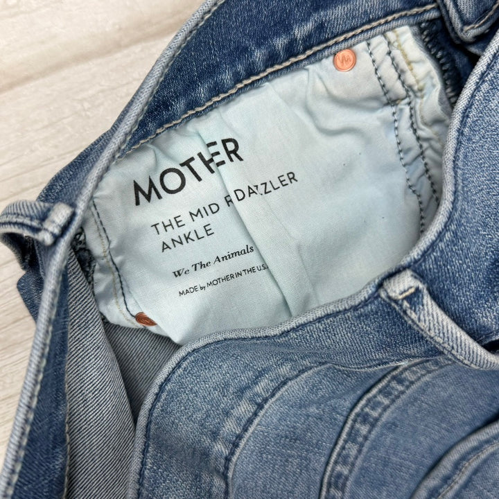 Mother 'The Mid Rise Dazzler Ankle' We the Animals Jeans - Size 27