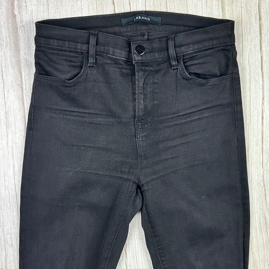 J Brand Vanity Wash 'Maria' High Rise Skinny Black Jeans- Size 28 - Jean Pool