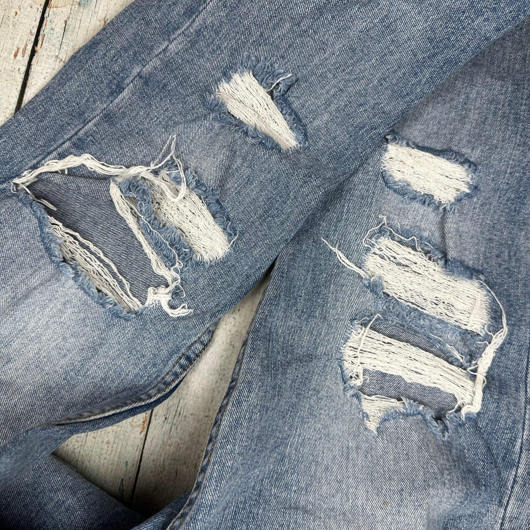 Rusty Distressed Boyfriend Cut Jeans- Size 29 - Jean Pool