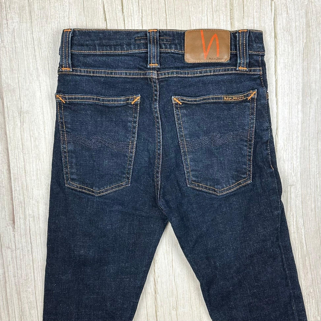 Nudie 'High Kai' Organic Twill Navy Wash Jeans- Size 26/32