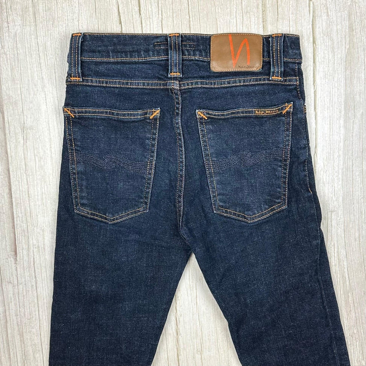 Nudie 'High Kai' Organic Twill Navy Wash Jeans- Size 26/32