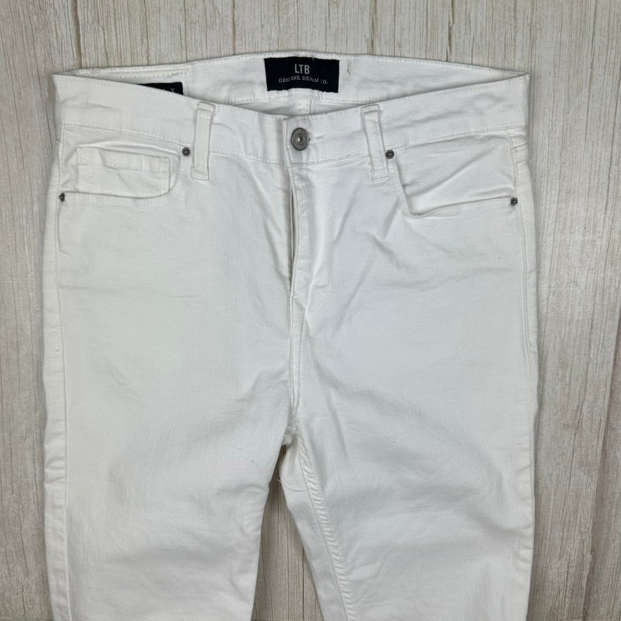 LTB Ladies White 'Tanya X' Mid Rise Skinny Jeans -Size 29