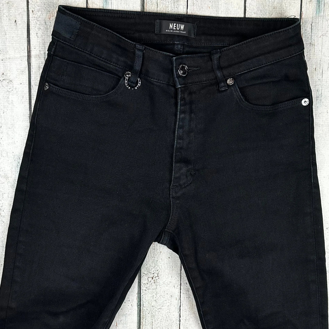 NEUW 'Debbie Crop 'Black Denim Jeans - Size 8 - Jean Pool