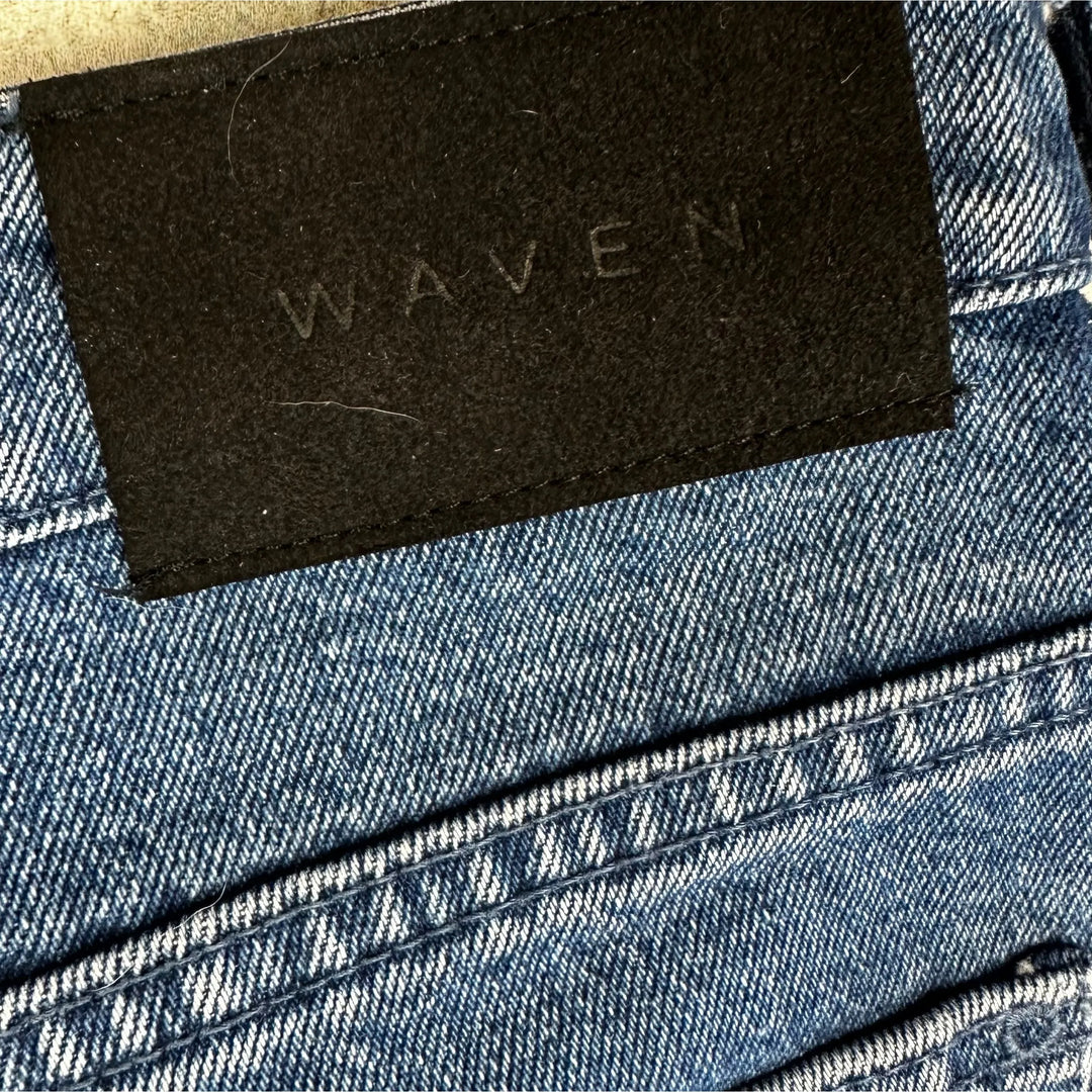 Waven 'Fenn' High Waisted Flares -Size 30 - Jean Pool