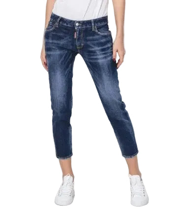 NWT - DSquared2 Ladies Skinny Cropped Jeans- Size 46 (14)