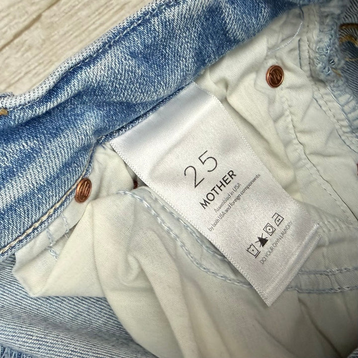 Mother "High Waisted Hiker Hover" Innerspace Jeans - Size 25