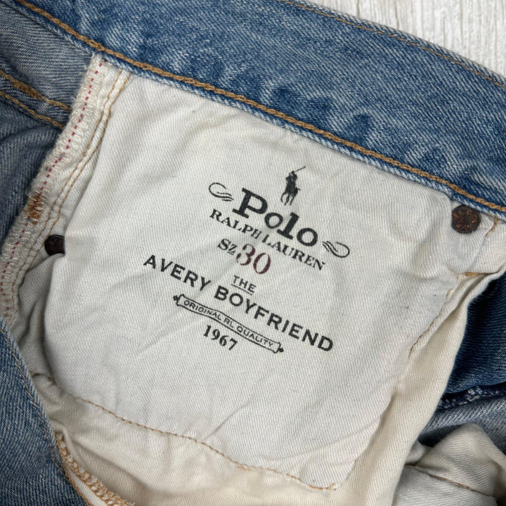 Ralph Lauren 'Avery Boyfriend' Denim Jeans - Size 30