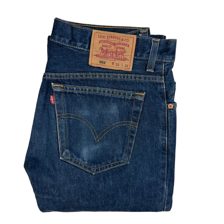 Levis Vintage Aussie Made 502 Button Fly Mens Jeans - Size 33/32