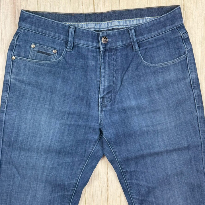 Armani Jeans Mens Mid Rise Slim Jeans  -Size 32