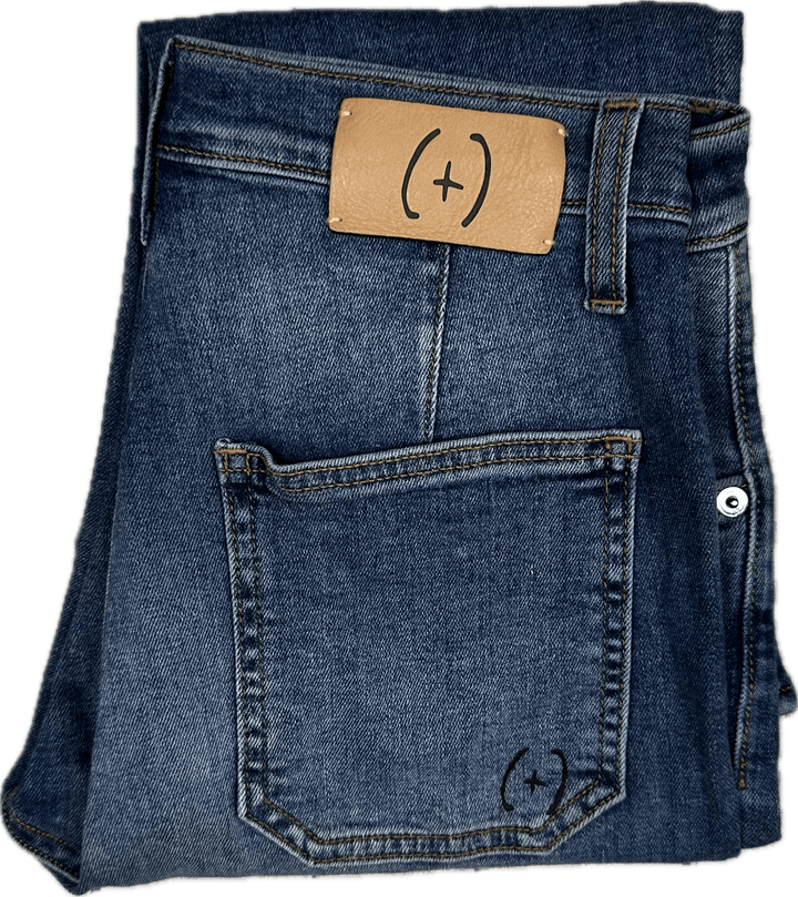 NEW - Ladies Italian (+) People Crop 'Jacqueline' Jeans - Size 28 - Jean Pool