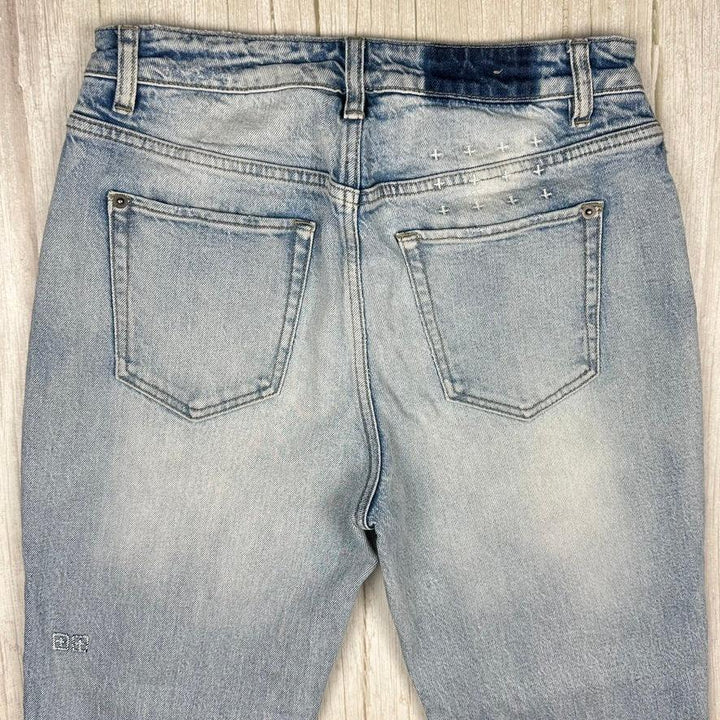 Ksubi 'Nine O Heaven' Sliced Wash Jeans- Size 28