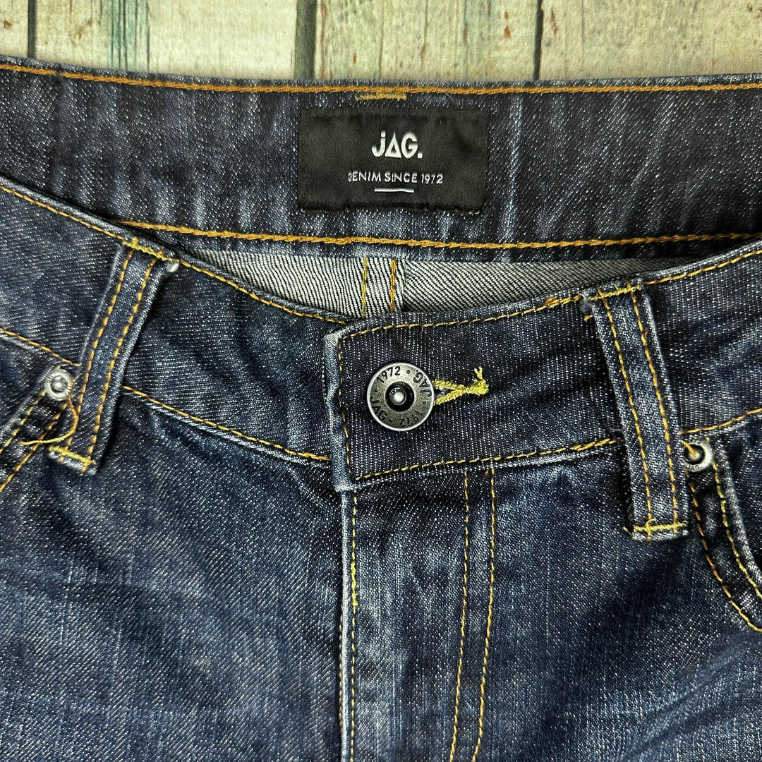JAG Ladies Denim Bermuda Shorts - Size 10 - Jean Pool