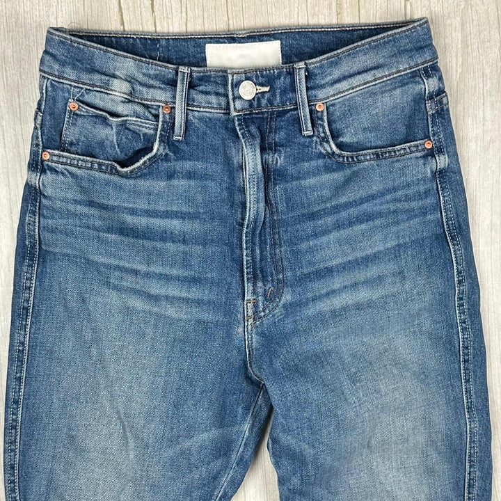 Mother "High Waisted Smokin' Double Heel" Flare Jeans - Size 27
