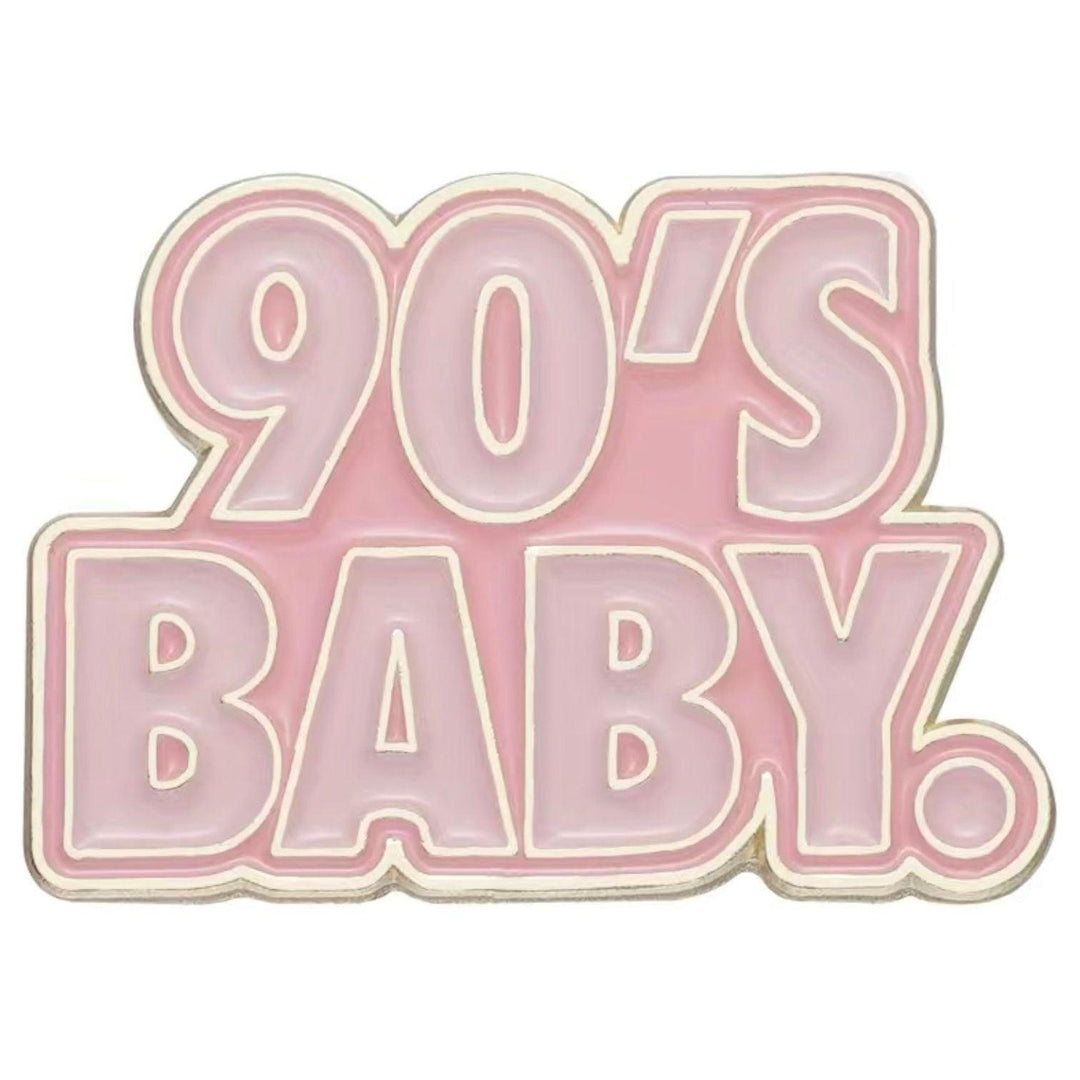 ‘90’s Baby' - Enamel Pin - Jean Pool