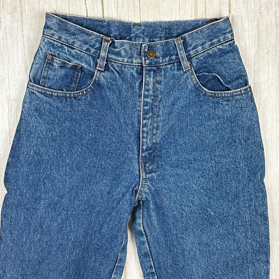 NAF Australian Made Vintage 1980's Loose Tapered Jeans- Suit Size 8 - Jean Pool