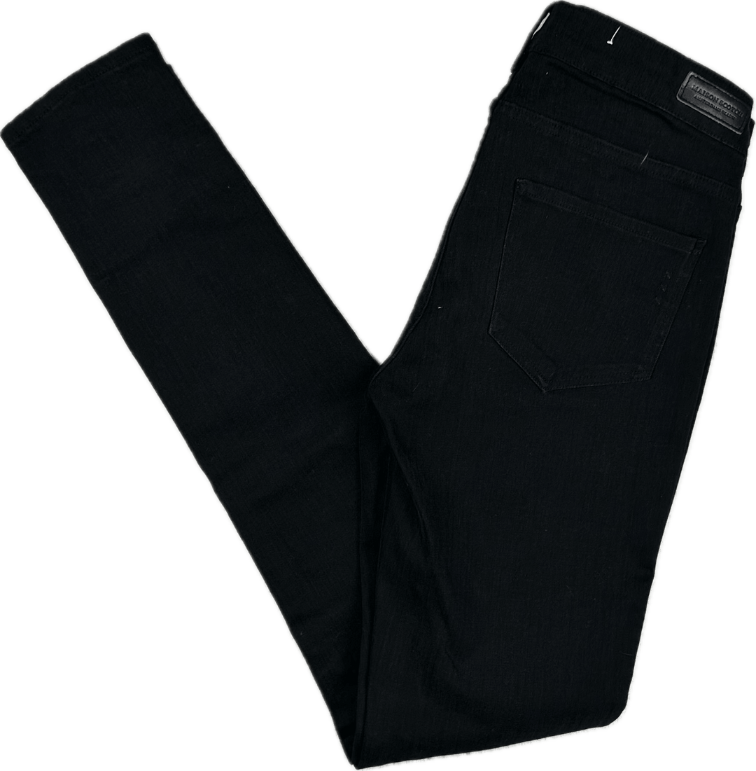 Maison Scotch 'La Parisienne' Black Skinny Jeans - Size 26/32