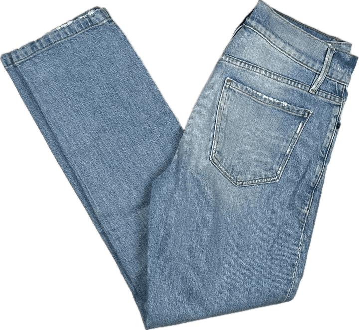 Frame Denim 'Le Sylvie Slender Straight' Bianca Jeans -Size 27