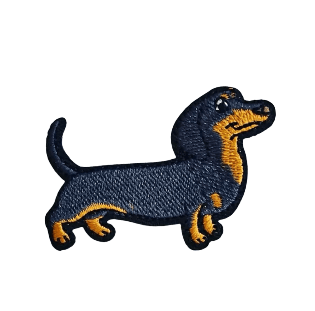 Dachshund puppy- Embroidered Patch - Jean Pool