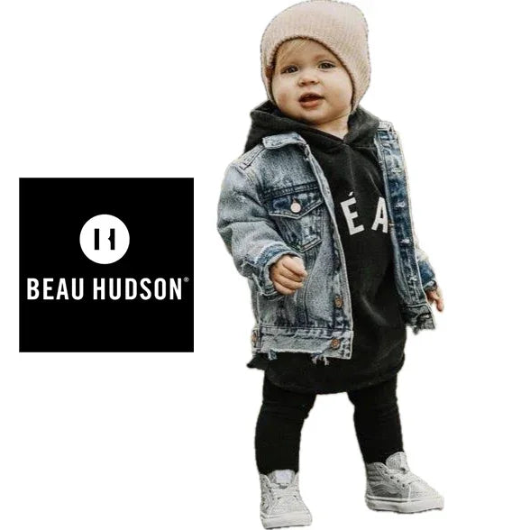 NWT- Beau Hudson Classic Denim Jacket - Size 6/12M