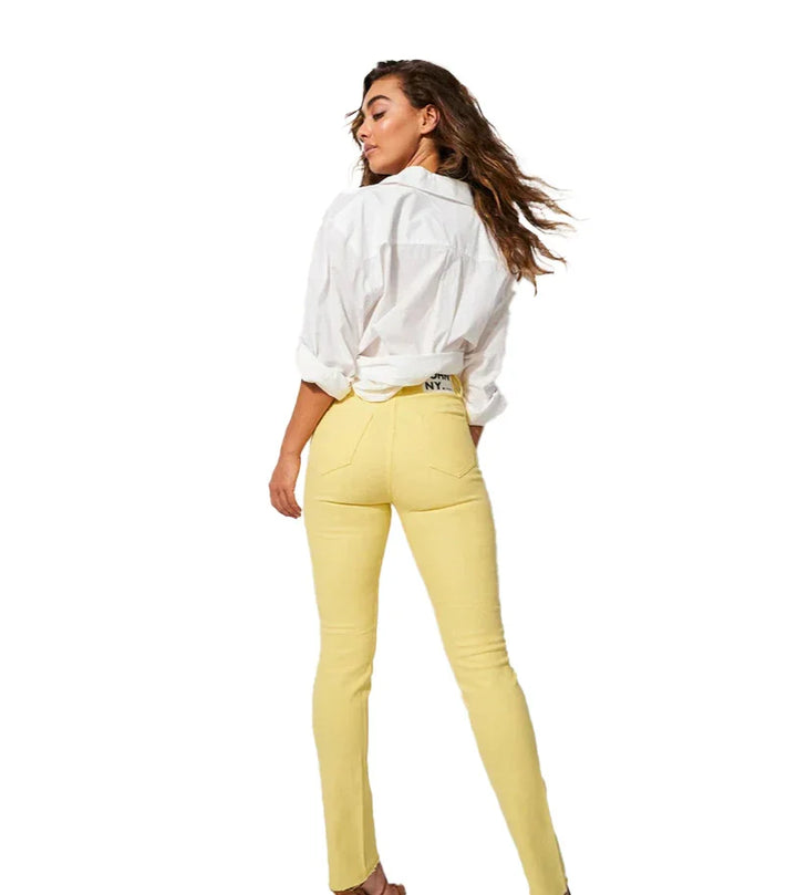 Johnny Jeans Yellow Slim Straight Jeans  - Size 27