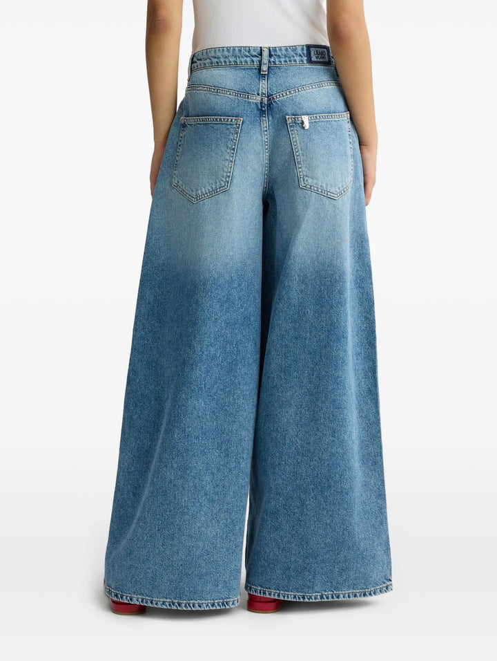 NEW- Liu-Jo Jeans Italian Ladies High Pant Flare Jeans - Size 28