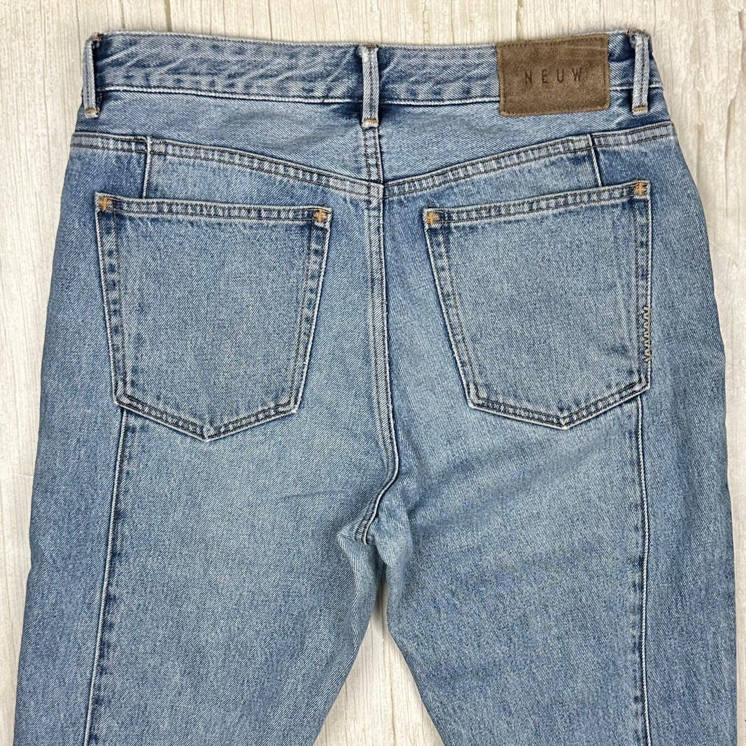 NEUW Ladies 'LEXI' Straight Blue Jeans - Size 28