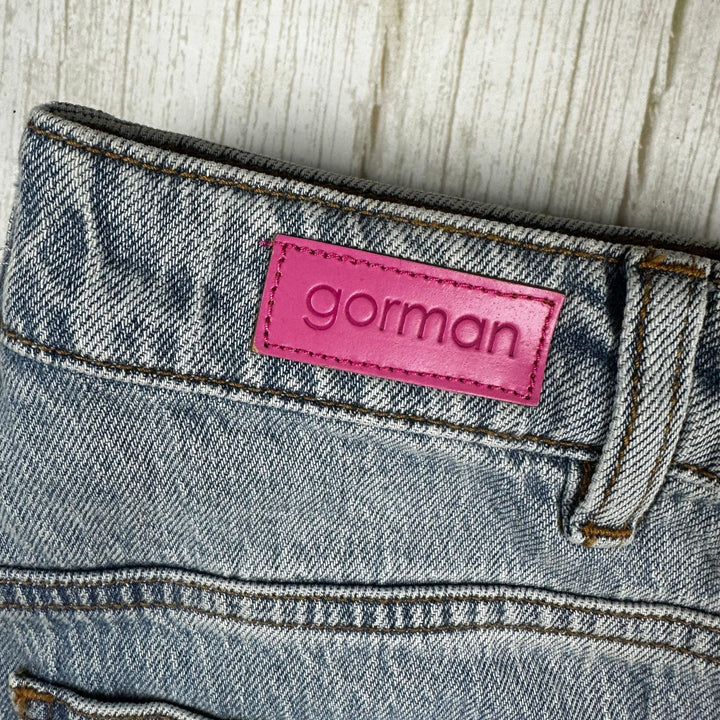 Gorman High Rise Slim Tapered Ladies Jeans - Size 8