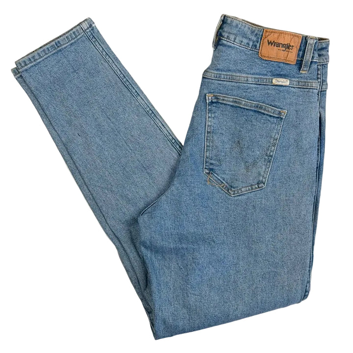 Wrangler 'Tyler' High Tapered Jeans - Size 10