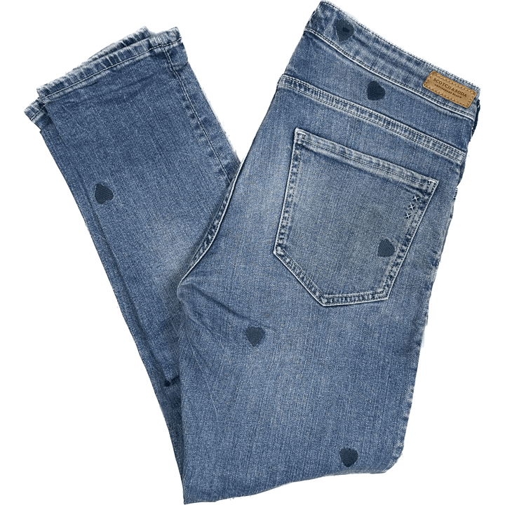 Scotch & Soda Heart Slim Straight Jeans- Size 28 - Jean Pool