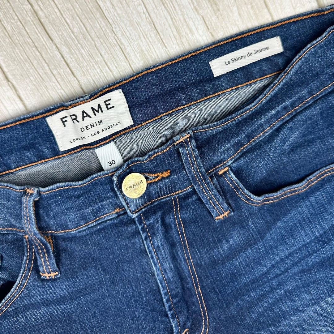 Frame Denim 'Le Skinny de Jeanne' Jeans -Size 30" or 12 AU - Jean Pool