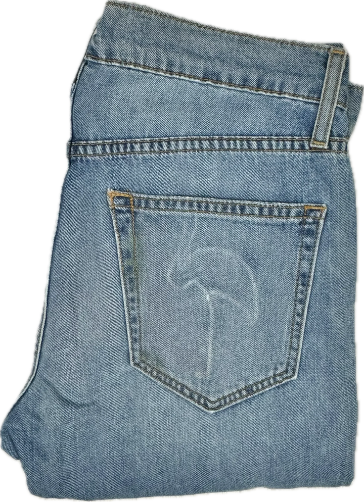 NWT - Sandrine Rose Re-Worked Original Handmade in USA Jeans - Size 25