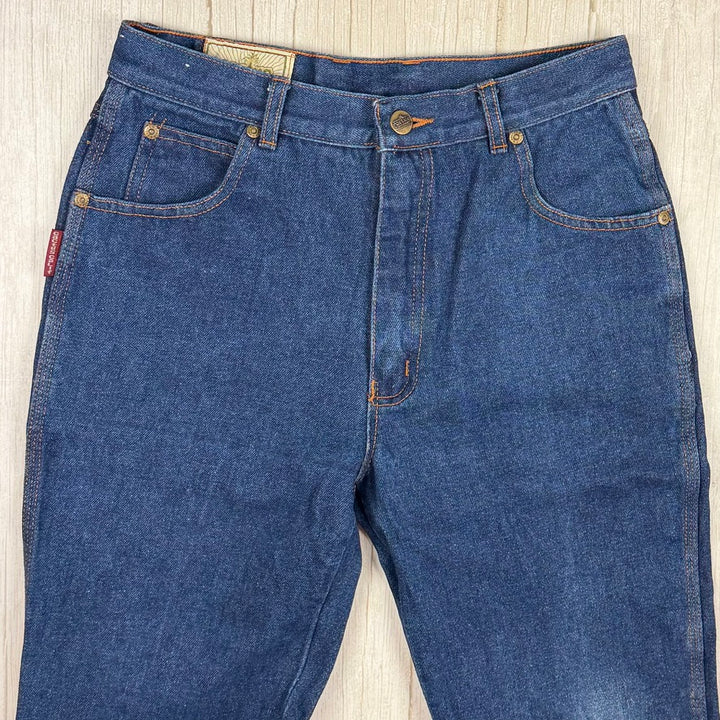 Cactus 1980s Vintage Slim Straight Ladies Jeans- Suit Size 7/8