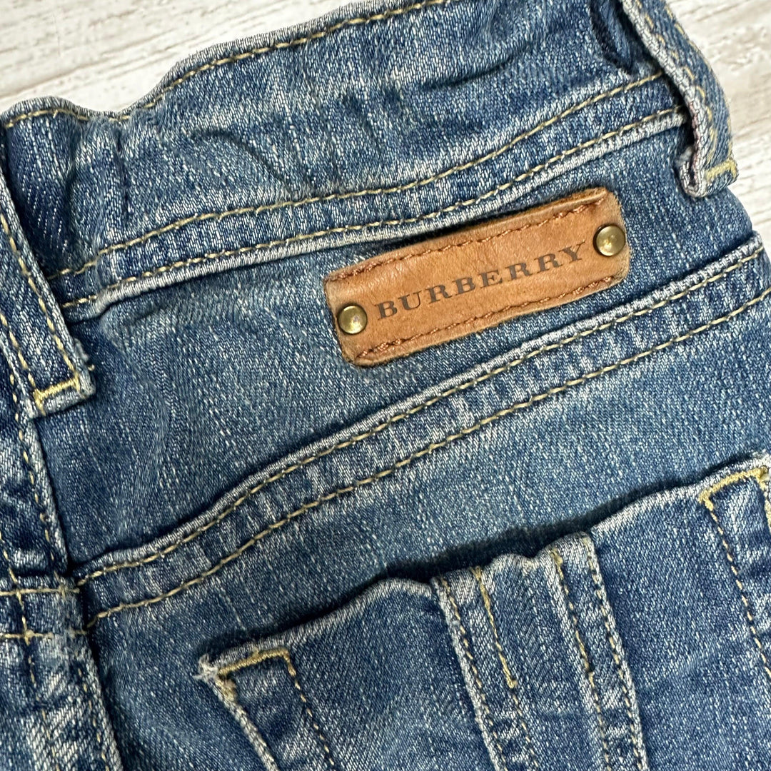 Burberry London Children's Slim Fit Jeans - Size 4Y