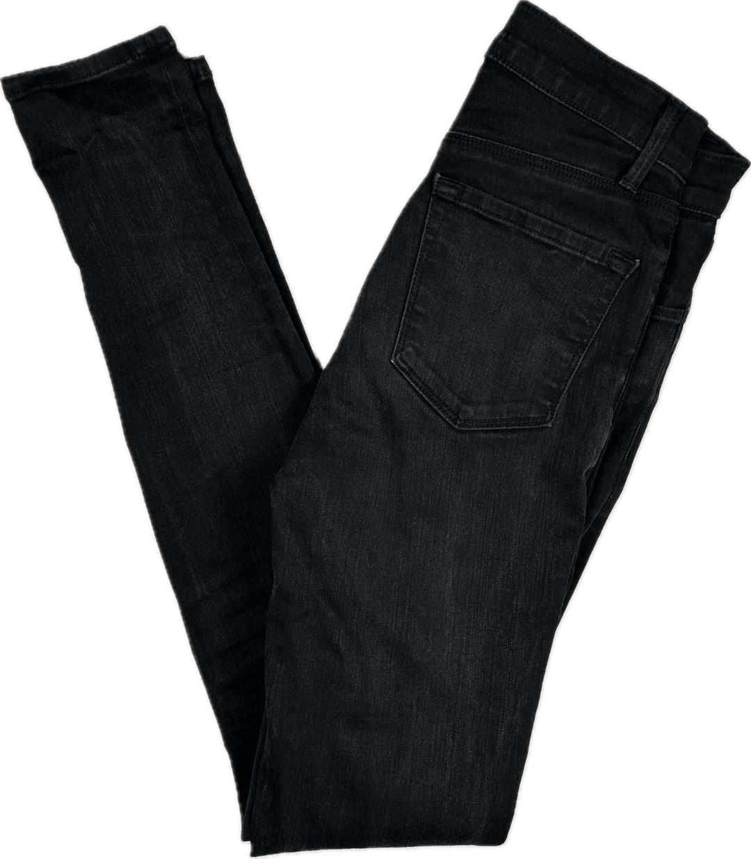 J Brand 'Maria' High Skinny Black Jeans- Size 24 - Jean Pool