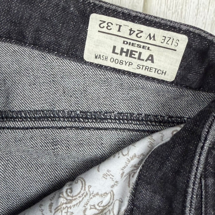 NWT- Diesel Y2K Ladies 'Lhela' Slim  Straight Low Rise Jeans -Size 24/32