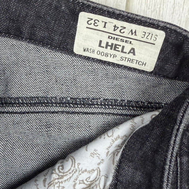 NWT- Diesel Y2K Ladies 'Lhela' Slim  Straight Low Rise Jeans -Size 24/32