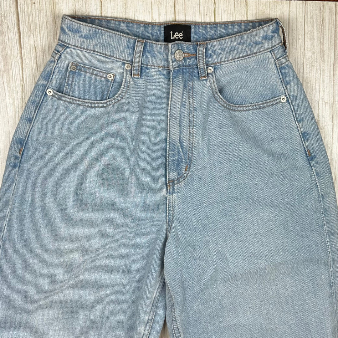 Lee Jeans 'High Baggy' Light Wash Jeans - Size 7 (25)