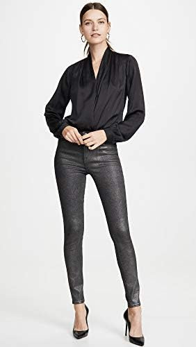NEW- J Brand Silver Lament  'Maria' High Rise Skinny Jeans- Size 29