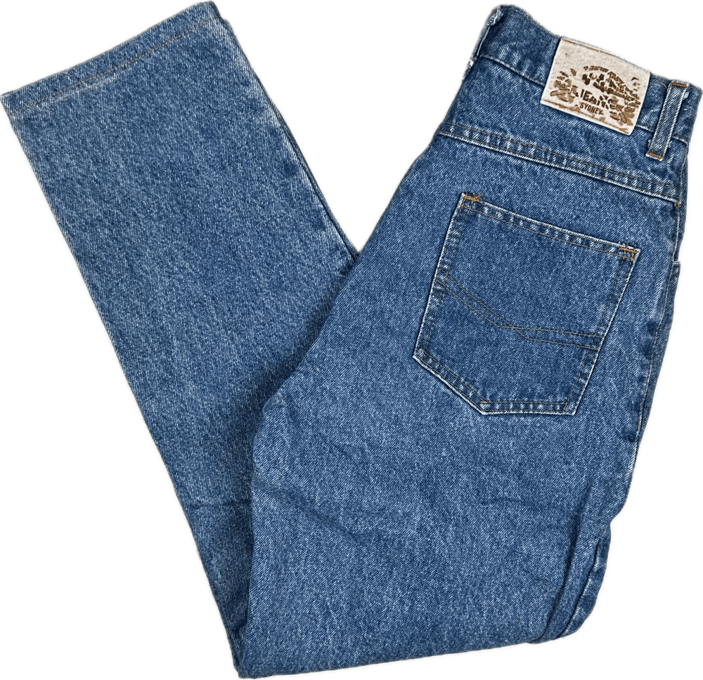 NAF Australian Made Vintage 1980's Loose Tapered Jeans- Suit Size 8 - Jean Pool