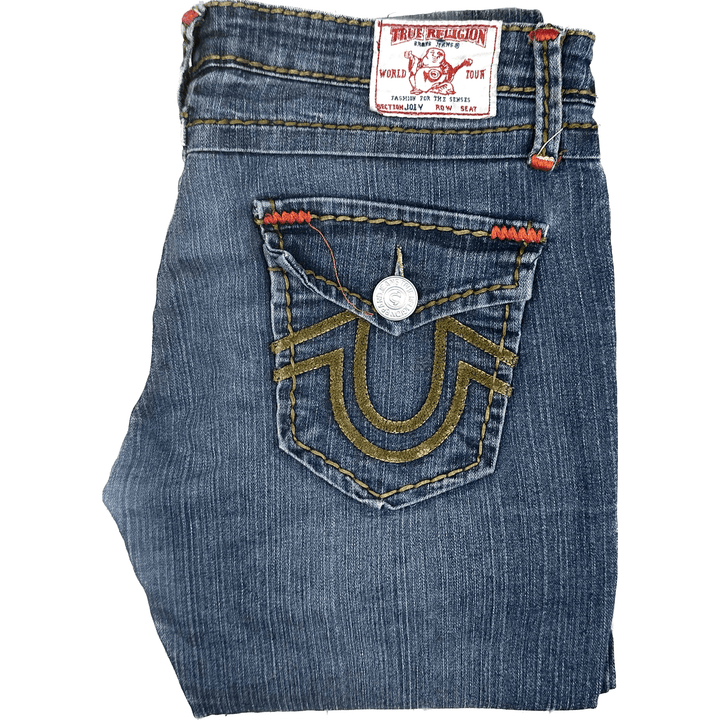 True Religion 'Joey' Low Rise Bootcut Jeans- Size 31 - Jean Pool