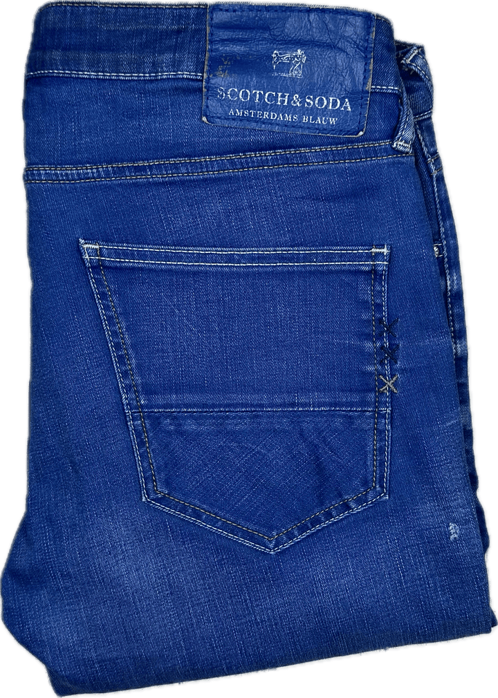 Scotch & Soda Men's 'Skim' Straight Jeans- Size 33/32 - Jean Pool