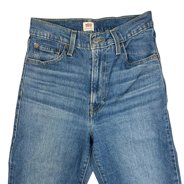 Levis Ladies High Slim Straight Ankle Jeans- Size 26